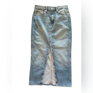 Hudson Reconstructed Women's Denim Skirt Size 28